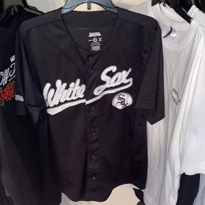 WHITE SOX JERSEY STICHES SZ M